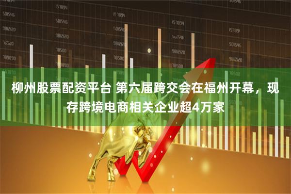 柳州股票配资平台 第六届跨交会在福州开幕，现存跨境电商相关企业超4万家