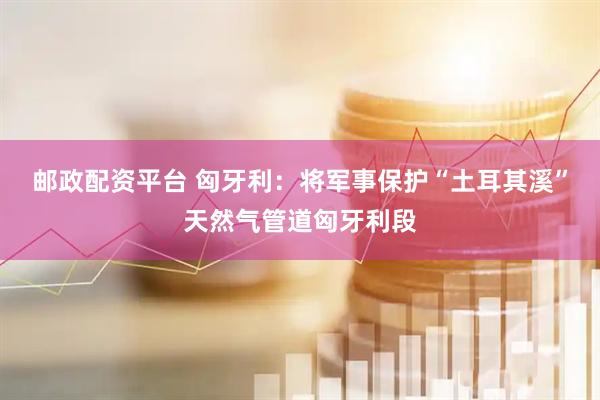 邮政配资平台 匈牙利：将军事保护“土耳其溪”天然气管道匈牙利段